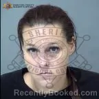 Mugshot of Mariah Donell Bowles booked in Maricopa County, Arizona on October 6, 2026