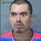 Mugshot of Luis Gustavo Nino Espinosa booked in Maricopa County, Arizona on October 6, 2026
