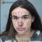 Mugshot of Sarah Esperanza Casas booked in Maricopa County, Arizona on October 6, 2026