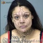 Mugshot of Divina Angelica Velazquez booked in Maricopa County, Arizona on October 6, 2026