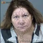 Mugshot of Desiree Lydia Irvin booked in Maricopa County, Arizona on October 6, 2026