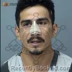 Mugshot of Francisco Robert Sanchez booked in Maricopa County, Arizona on October 6, 2026