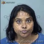 Mugshot of Farhana Baki booked in Maricopa County, Arizona on October 6, 2026