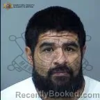 Mugshot of Daniel Orlando Fonseca booked in Maricopa County, Arizona on October 7, 2026