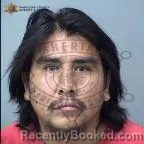 Mugshot of Rashawn Begay booked in Maricopa County, Arizona on October 7, 2026