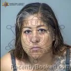 Mugshot of Oralia Marie Matus booked in Maricopa County, Arizona on October 7, 2026