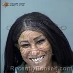 Mugshot of Kwaunita K Hudson booked in Maricopa County, Arizona on October 7, 2026