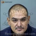 Mugshot of Christian E Armendariz booked in Maricopa County, Arizona on October 7, 2026