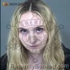 Mugshot of Hailee Marie Casper Eaton booked in Maricopa County, Arizona on October 7, 2026