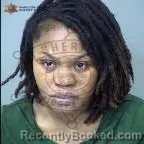 Mugshot of Flordjie Dorcin booked in Maricopa County, Arizona on October 7, 2026