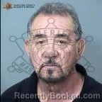 Mugshot of Armando Almaraz Interial booked in Maricopa County, Arizona on October 7, 2026