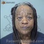 Mugshot of Jackie Bonner booked in Maricopa County, Arizona on October 7, 2026