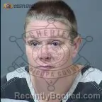 Mugshot of Bonnie Jean Wright booked in Maricopa County, Arizona on October 7, 2026