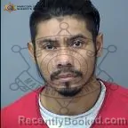 Mugshot of Carlos Quezadas Rojas booked in Maricopa County, Arizona on October 7, 2026