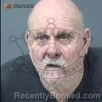 Mugshot of George W Crater booked in Maricopa County, Arizona on October 7, 2026