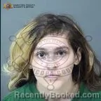 Mugshot of Saryn Michele Selander booked in Maricopa County, Arizona on October 7, 2026
