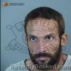 Mugshot of Brenden Michael Simons Ripperger booked in Maricopa County, Arizona on October 8, 2026