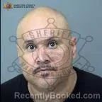 Mugshot of Aaron Isaiah Vasquez booked in Maricopa County, Arizona on October 8, 2026