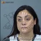 Mugshot of Dyvina Corella Camacho booked in Maricopa County, Arizona on October 8, 2026