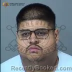Mugshot of Bryan Alexis Valles Rodriguez booked in Maricopa County, Arizona on October 8, 2026