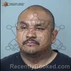 Mugshot of Shane Brown booked in Maricopa County, Arizona on October 8, 2026