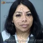 Mugshot of Maria Gallardo Gonzales booked in Maricopa County, Arizona on October 8, 2026