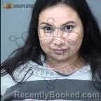 Mugshot of Yazmine Maese Munoz booked in Maricopa County, Arizona on October 8, 2026