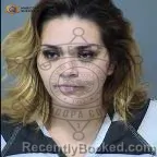 Mugshot of Ayana Moreno booked in Maricopa County, Arizona on October 8, 2026