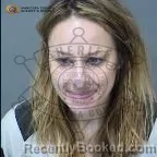 Mugshot of Sarah Richardson booked in Maricopa County, Arizona on October 8, 2026