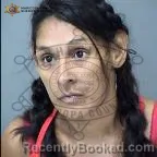 Mugshot of Angela Nicole Lopez booked in Maricopa County, Arizona on October 8, 2026