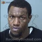 Mugshot of Akeem Blackwell booked in Maricopa County, Arizona on October 8, 2026
