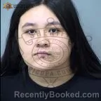 Mugshot of Monique Reyes booked in Maricopa County, Arizona on October 8, 2026