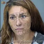 Mugshot of Aleshia A Moreno booked in Maricopa County, Arizona on October 8, 2026