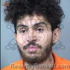 Mugshot of Gibran Isai Acero booked in Maricopa County, Arizona on October 8, 2026