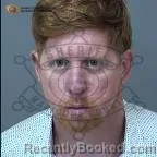 Mugshot of Cameron Clegg booked in Maricopa County, Arizona on October 8, 2026