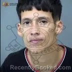 Mugshot of Diego Rayas booked in Maricopa County, Arizona on October 8, 2026