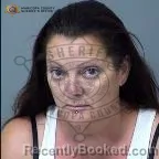 Mugshot of Jennifer Marie Arnott booked in Maricopa County, Arizona on October 8, 2026