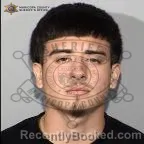 Mugshot of Adam Damien Acuna booked in Maricopa County, Arizona on October 8, 2026
