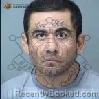 Mugshot of Alexander Vallejo-Borja booked in Maricopa County, Arizona on October 8, 2026