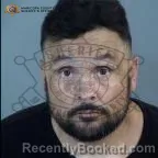 Mugshot of Ernest Leon Jaramillo booked in Maricopa County, Arizona on October 9, 2026