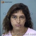 Mugshot of Gracie Anastiasia Espinosa booked in Maricopa County, Arizona on October 9, 2026