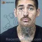 Mugshot of Christian Alexander Garcia booked in Maricopa County, Arizona on October 9, 2026