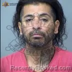 Mugshot of Richard Alvarado booked in Maricopa County, Arizona on October 9, 2026