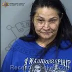 Mugshot of Regina Anne Herdez booked in Maricopa County, Arizona on October 9, 2026