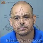 Mugshot of Michael Alfonso Holguin booked in Maricopa County, Arizona on October 9, 2026