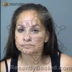 Mugshot of Rosa Andrea Mendez booked in Maricopa County, Arizona on October 10, 2026