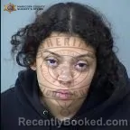 Mugshot of Alexus Marie Collins booked in Maricopa County, Arizona on October 10, 2026