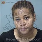 Mugshot of Lucierra Emaje Reina booked in Maricopa County, Arizona on October 10, 2026