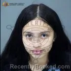 Mugshot of Jazmin Ivette Jacquez Rodriguez booked in Maricopa County, Arizona on October 10, 2026