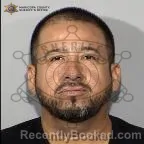 Mugshot of Alberto Uresti booked in Maricopa County, Arizona on October 9, 2026